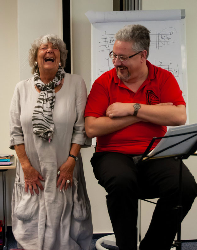DS und DL lachen